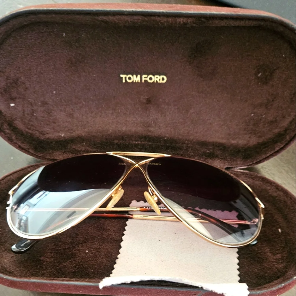 Tom Ford Infinity Aviator Sunglasses - Picture 2 of 5